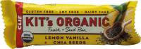Clif Bar Kit's Organics Fruit and Nut Bar 1.76 oz - Lemon Vanilla Chia Seeds (12 ct)