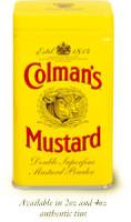 Colmans Dry Powder Mustard 2 oz