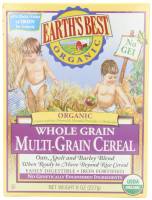 Grocery - Baby Foods - Earth's Best  - Earth's Best Baby Foods Organic Multigrain Cereal 8 oz (12 Pack)