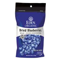 Eden Foods Dried Wild Blueberries 4 oz (6 Pack)