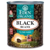 Eden Foods Organic Black Beans 29 oz (6 Pack)