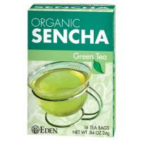 Eden Foods Organic Sencha Green Tea 16 bags (6 Pack)