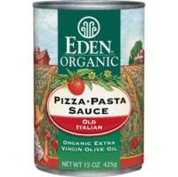 Eden Foods Pizza & Pasta Sauce 15 oz (6 Pack)