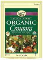 Edward & Sons Croutons 5.25 oz - Italian Herb (6 Pack)