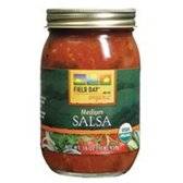 Field Day Products Organic Medium Salsa 16 oz (12 Pack)