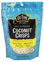 Go Raw Salt & Vinegar Coconut Crisps 2 oz (6 Pack)