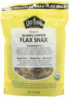 Go Raw - Go Raw Sunflower Flax Snax 3 oz (6 Pack)