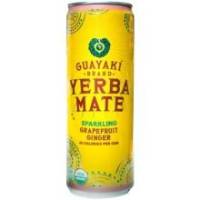 Guayaki Sparkling Yerba Mate - Grapefruit Ginger 12 oz (12 Pack)