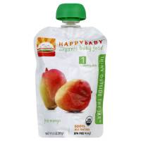 Non-GMO - Baby - Happy Baby - Happy Baby Organic Baby Food Stage 1 - Starting Solids - Mango 3.5 oz (16 Pack)