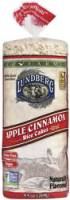Lundberg Farms Apple Cinnamon Rice Cakes 9.5 oz (6 Pack)