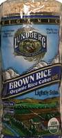 Lundberg Farms Organic Lightly Salted Brown Rice Cakes 8.5 oz (6 Pack)