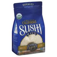 Lundberg Farms Organic Short White Sushi Rice 2 lbs (6 Pack)