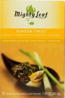 Mighty Leaf Tea Herbal Tea 1.36 oz 15 bags - Ginger Twist