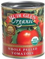 Muir Glen Organic Whole Peeled Tomatoes 28 oz (12 Pack)
