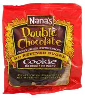 Non-GMO - Nutrition Bars & Snacks - Nana's Cookie - Nana's Cookies 3.5 oz - Double Chocolate (12 Pack)
