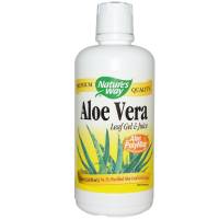 Nature's Way Aloe Vera Gel & Juice Organic 1 Liter