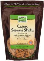 Grocery - Crackers - Now Foods - Now Foods Cajun Sesame Sticks 9 oz
