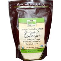 Now Foods Coconut Organic Shredded 10 oz