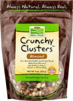 Vegan - Nutrition Bars & Snacks - Now Foods - Now Foods Crunchy Clusters 9 oz - Almond Crunch