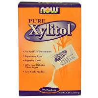 Now Foods Pure Xylitol 75 Packets