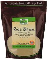 Vegan - Nuts & Seeds - Now Foods - Now Foods Rice Bran - 20 oz
