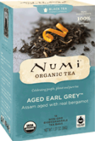 Non-GMO - Tea & Grain Coffee - Numi Teas - Numi Teas Aged Earl Grey Black Tea 18 bag