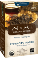 Non-GMO - Tea & Grain Coffee - Numi Teas - Numi Teas Emperor's Puerh 16 bag