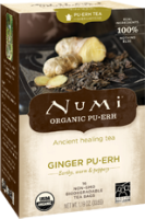 Non-GMO - Tea & Grain Coffee - Numi Teas - Numi Teas Ginger Puerh 16 bag
