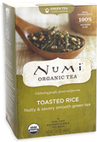 Non-GMO - Tea & Grain Coffee - Numi Teas - Numi Teas Toasted Rice Green Tea 18 bag