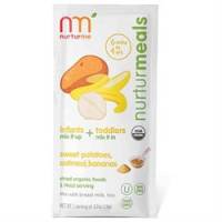 Nurturme Organic Baby Food - Banana, Oatmeal & Sweet Potato .67 oz (8 Pack)