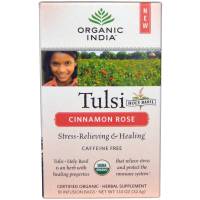 Organic India - Organic India Tulsi Tea Cinnamon Rose 18 bag