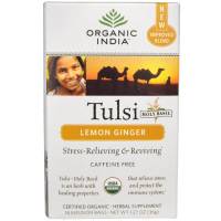 Organic India - Organic India Tulsi Tea Lemon Ginger 18 bag