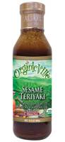 Grocery - Condiments - Organicville - Organicville Organic Sauce 13.5 oz - Sesame Teriyaki (6 Pack)