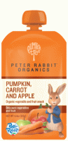 Peter Rabbit Organics Pumpkin, Carrot and Apple 4.4 oz (10 Pack)