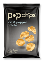 Pop Chips - Pop Chips 3.5 oz- Salt & Pepper Chips (12 Pack)
