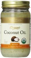 Spectrum Naturals Organic Refined Coconut Oil 14 oz (6 Pack)