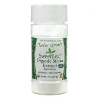 Sweet Leaf Stevia Extract White Powder 25 gm