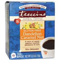 Teeccino - Teeccino Dandelion Caramel Nut Herbal Coffee Alternative 11 oz (6 Pack)
