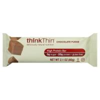 Think Products Chocolate Fudge Thin Bar (10 Pack)