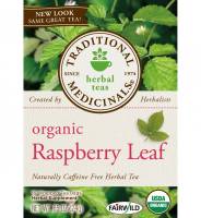 Traditional Medicinals Organic Raspberry Leaf Tea 16 bag