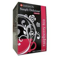 Uncle Lee's Tea Simply Delicious Raspberry Tea 18 bag