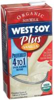 Westsoy Organic Soymilk Plus 64 oz - Vanilla (8 Pack)