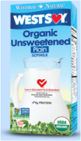 Westsoy - Westsoy Unsweetened Soymilk 64 oz (8 Pack)