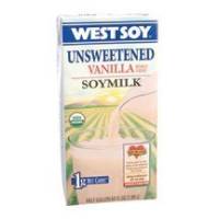 Westsoy - Westsoy Unsweetened Soymilk 64 oz - Vanilla (8 Pack)