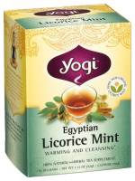 Yogi - Yogi Egyptian Licorice Mint Tea 16 bag