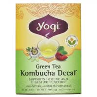 Yogi Green Tea Decaf Kombucha 16 bag