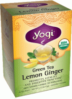 Yogi Green Tea Lemon Ginger 16 bag