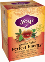 Yogi Vanilla Spice Perfect Energy Tea 16 bag
