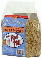 Grocery - Oatmeal - Bob's Red Mill - Bob's Red Mill Gluten Free Thick Rolled Oats 32 oz (4 Pack)