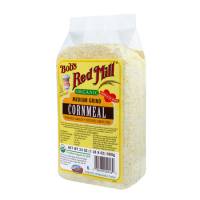 Grocery - Cereals - Bob's Red Mill - Bob's Red Mill Organic Medium Cornmeal 24 oz (4 Pack)